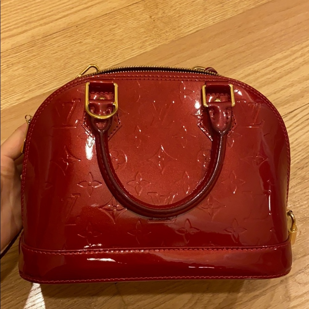 Louis vuitton alma bb mv pomme bag (mini)